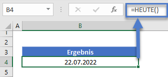 heute formel einfuegen