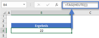 heute formel tag funktion