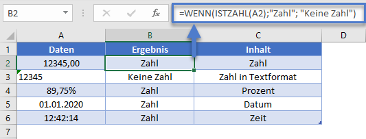 istzahl formel wenn funktion