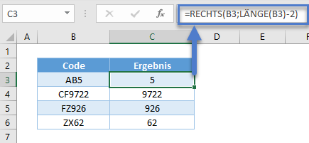 rechts formel laenge funktion