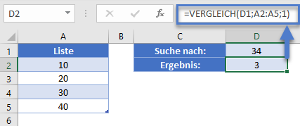 vergleich formel ungefaehre uebereinstimmung