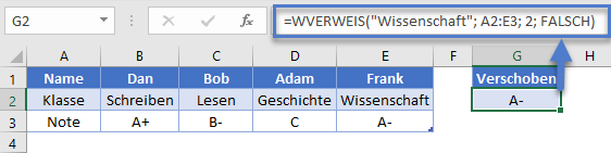 wverweis formel verschoben