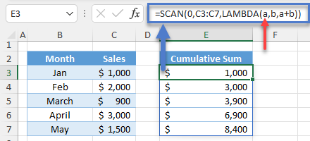 Accumulator Lambda Function