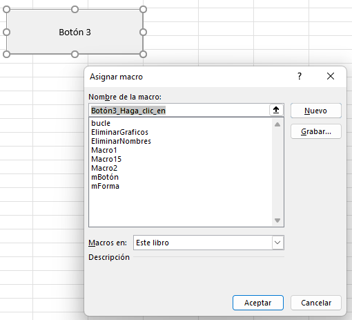 Cambiar la Macro Asignada al Botón Parte2
