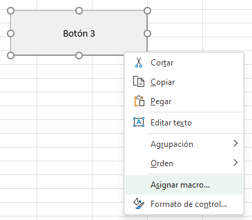 Cambiar la Macro Asignada al Botón