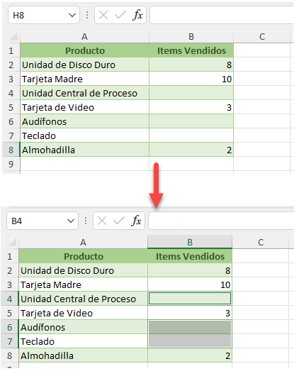 Cómo Encontrar Celdas Vacías en Excel