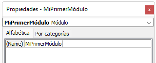 Editar Name de Módulo