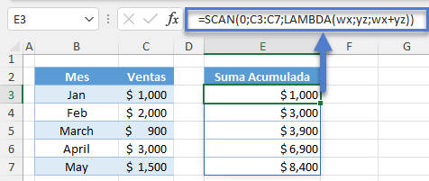 Función LAMBDA puede usar Cualquier Letra