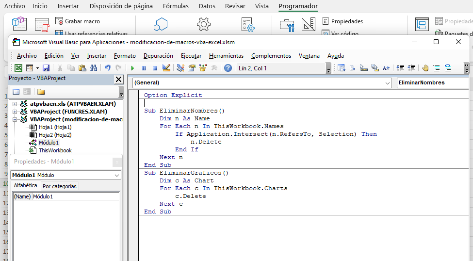 Vista Editor Visual Basic