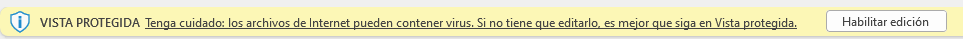 Vista Protegida Cómo Desactivar y Activar la Edición en Excel