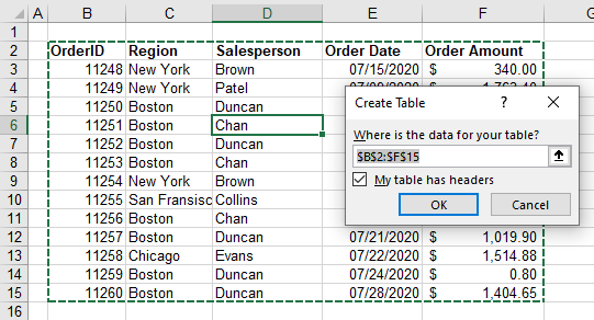 createtable create table