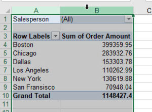 Delete / Remove a Pivot Table in Excel & Google Sheets - Automate Excel