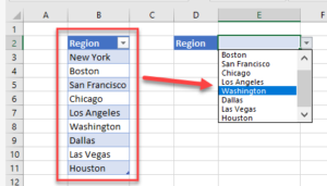Create Dynamic Drop Down From Table in Excel & Google Sheets - Automate ...