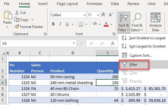 filtercopy auto filter