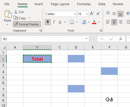 format painter multiple copy