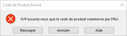 formules validation donnees personnalisees dialogue commence par alerte erreur exemple