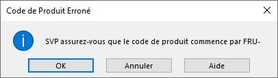 formules validation donnees personnalisees dialogue commence par alerte information exemple