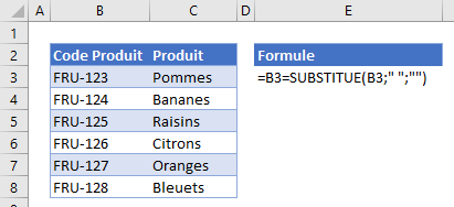 formules validation donnees personnalisees empecher espaces