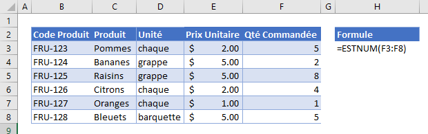 formules validation donnees personnalisees pemettre nombres