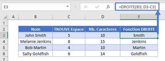 supprimer premiers caracteres de gauche fonction droite finale 3