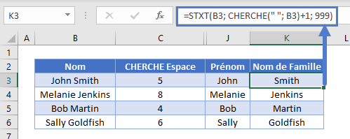 supprimer premiers caracteres de gauche fonction stxt cherche