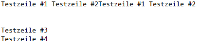 textdatei write writeline writeblanklines