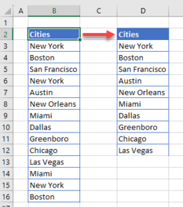 Work With Distinct / Unique Values in Excel & Google Sheets - Automate ...