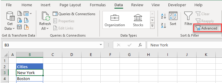 unique values sort advanced