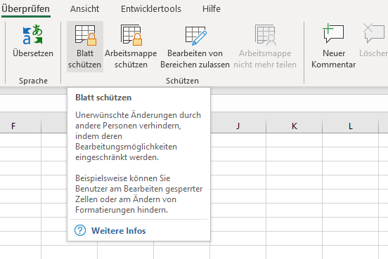 vba arbeitsmappe schuetzen