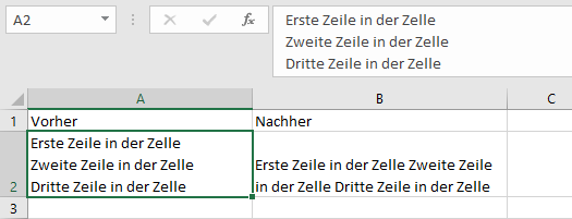 vba replace zeilenumbruch leerzeichen