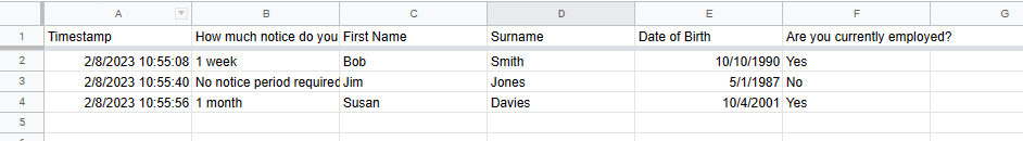 dataentryform gs form responses