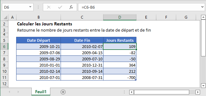 decompte jours restants fonction principale