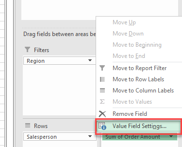 preservepivotformat value field settings