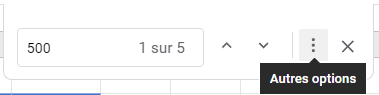 trouver nombre dans colonne fonction rechercher autres options google sheets