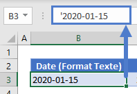 modifier format dates saisie texte format francais