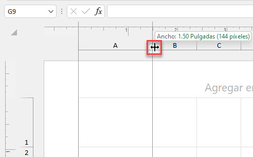 Cambiar Tamaño de Celdas Arrastrándolas en Excel