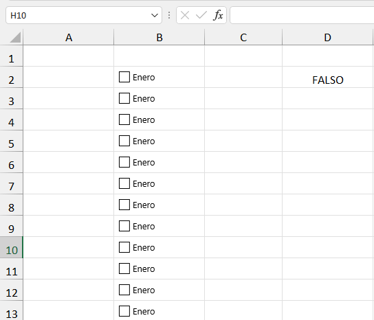 Casillas de Verificación Copiadas