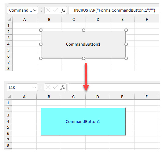 Cómo Cambiar el Color del Botón de Control ActiveX en Excel