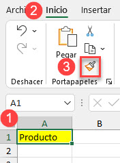 Copiar Formato en Excel