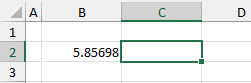 Datos Ejemplo para Función Redondear en Excel