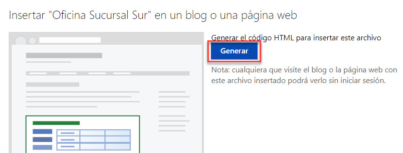 Generar Código Html