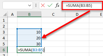 Operador Dos Puntos en Excel