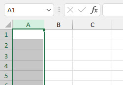 Resultado Establecer Ancho de Columna Vista Normal en Excel