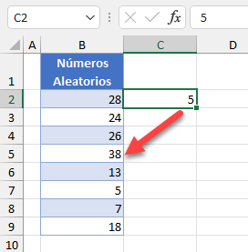 Tabla Valores Aleatorio Entre Regenerada en Excel