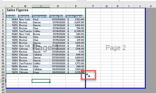 printingproblems drag page break