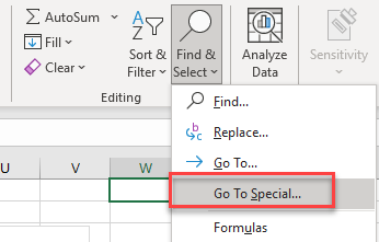 selectmultipleobject goto special