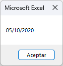 Código Convertir Fecha CDate Variable Tipo Date