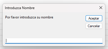 InputBox Ejemplo