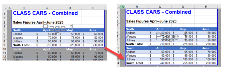 How to Change the Print Area in Excel &amp; Google Sheets - Automate Excel
