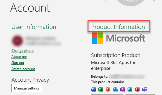 excel crashing product info